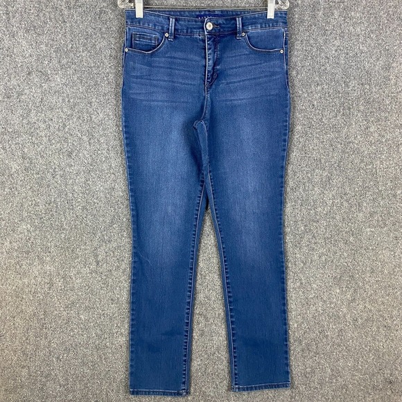 Bandolino‎ Jeans Women's Size 6 Amy Denim Stretch Cotton Blend Mid Rise - Picture 1 of 11